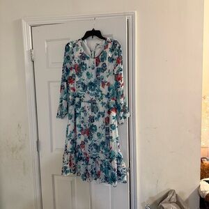 Floral Print Women's Dress